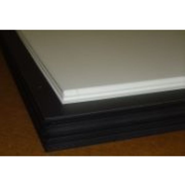 Professional Plastics Black Formex GK-60 Flame-Retardant PP Sheet, 0.062 X 24.000 X 48.000 SPROFRBK.062X24.000X48.000GK60